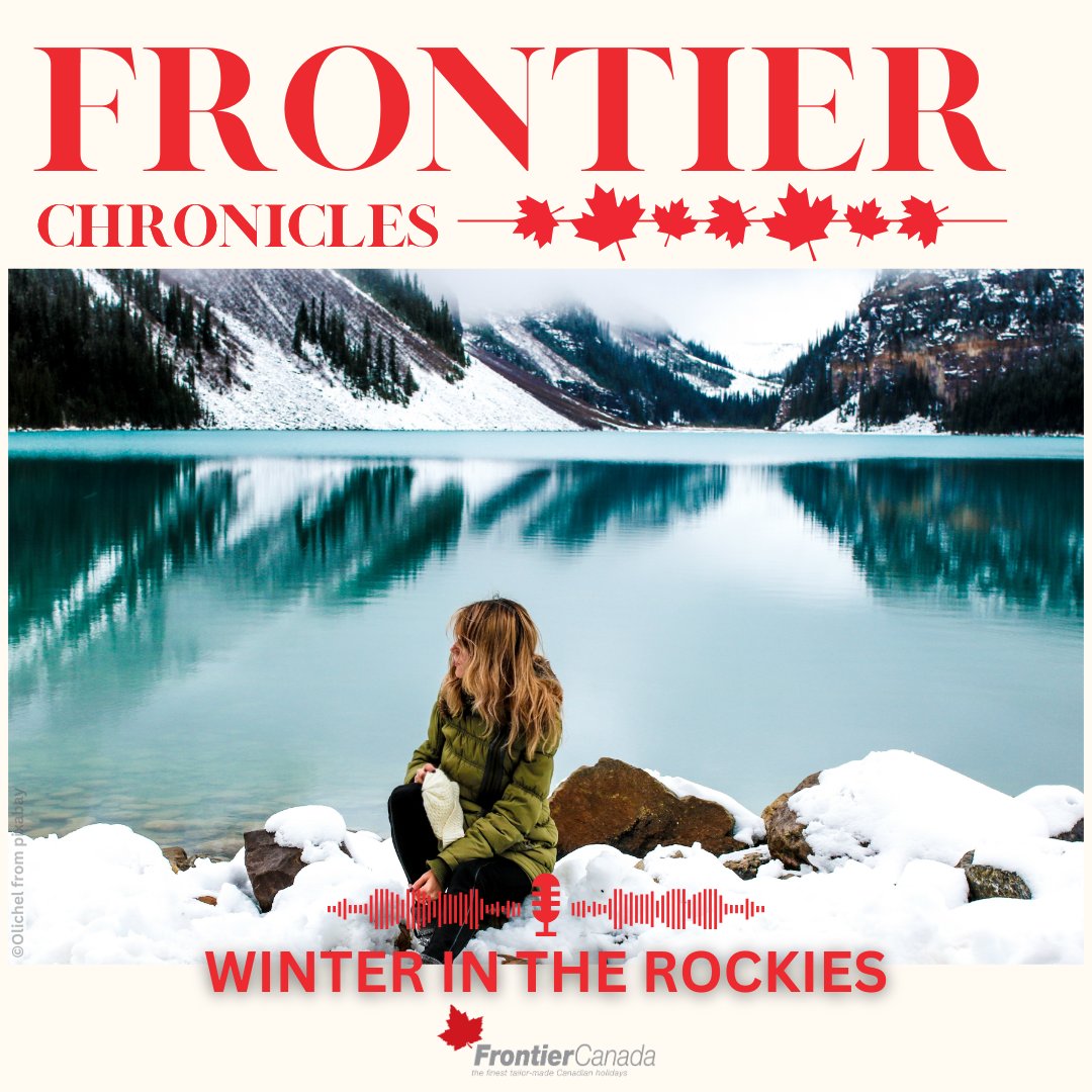 Come join us, as Frontier Travel is now on Spotify. 

Our first episode of Frontier Chronicles explores the breathtaking beauty and unique experiences of the Canadian Rockies in winter...

open.spotify.com/show/3yOOTgtue…

#travel #travelpodcast #ExploreCanada #visittheUSA #itspersonal