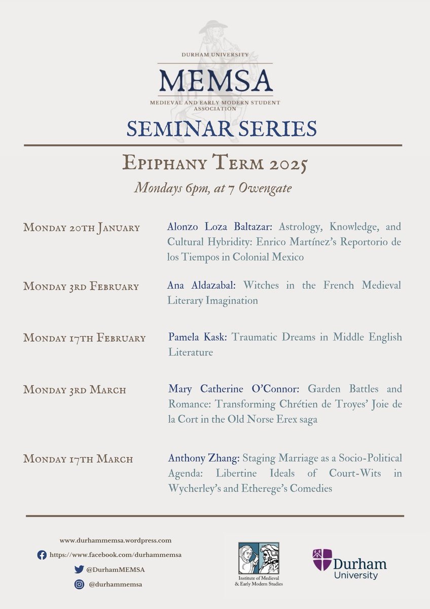 Happy New Year from MEMSA!

We are excited to announce our term card for this upcoming term