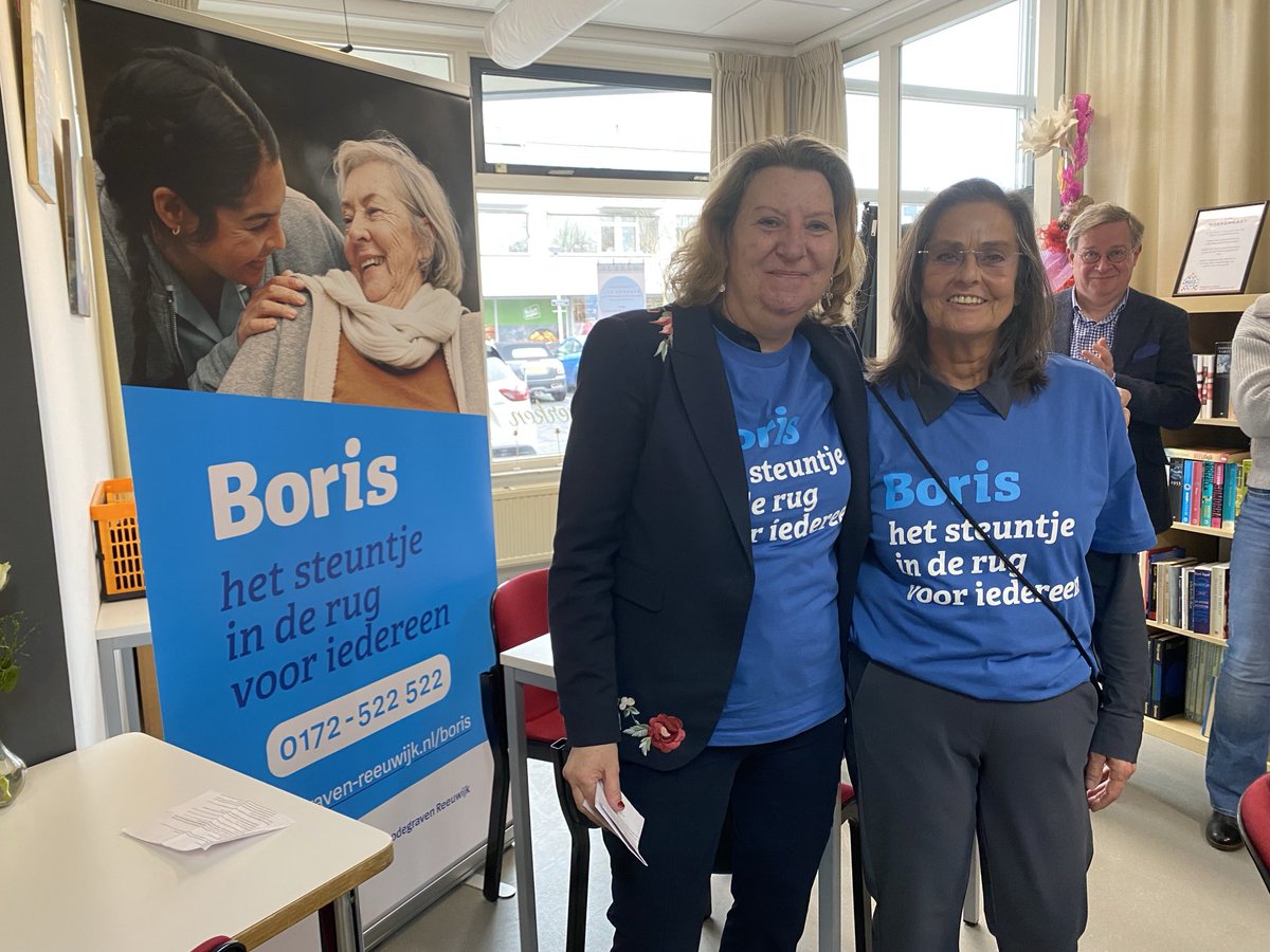 Vanmiddag de officiële kick-off van het vernieuwde sociaal team met een nieuwe naam: Boris. Boris staat voor Bodegraven-Reeuwijk is….
Het steuntje in de rug, een loket voor het sociaal domein, laagdrempelig toegankelijk, professioneel. Boris! ⁦<a href="/gem_BR/">Bodegraven-Reeuwijk</a>⁩