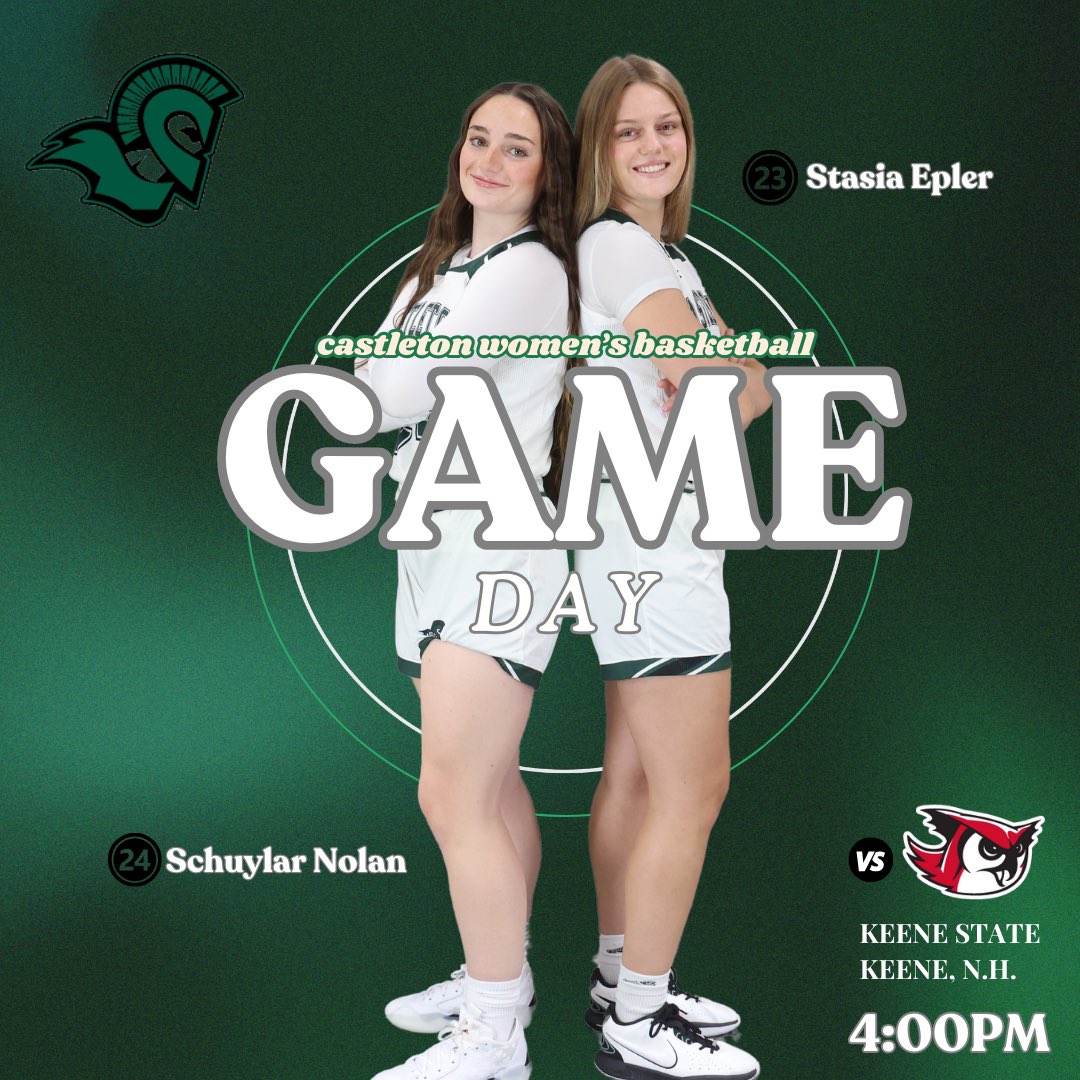 𝙁𝙞𝙧𝙨𝙩 𝙘𝙤𝙣𝙛𝙚𝙧𝙚𝙣𝙘𝙚 𝙜𝙖𝙢𝙚 𝙤𝙛 2025 🤩 

Traveling to Keene for an LEC match-up. Tip-off time is at 4:00PM ‼️ 

#WeAreCastleton