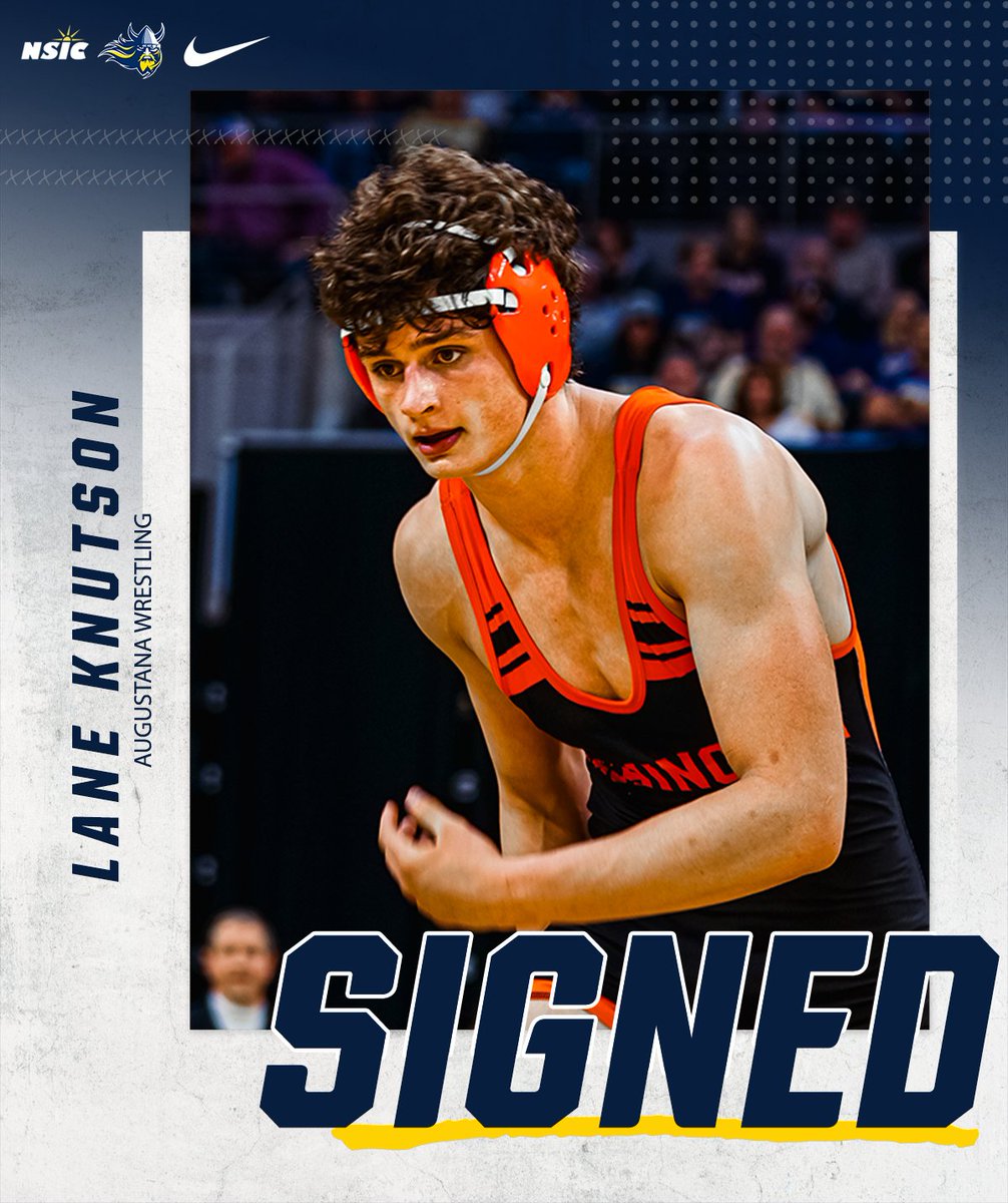 Augustana Wrestling (@augustanawr) on Twitter photo Official โ
Welcome to the <a href="/GoAugie/">Augustana Vikings</a> family, <a href="/LaneKnutson2/">Lane Knutson</a>
#VikingTough โ๏ธ #BuildingChampions โ๏ธ #AugieNSD Official โ
Welcome to the <a href="/GoAugie/">Augustana Vikings</a> family, <a href="/LaneKnutson2/">Lane Knutson</a>
#VikingTough โ๏ธ #BuildingChampions โ๏ธ #AugieNSD