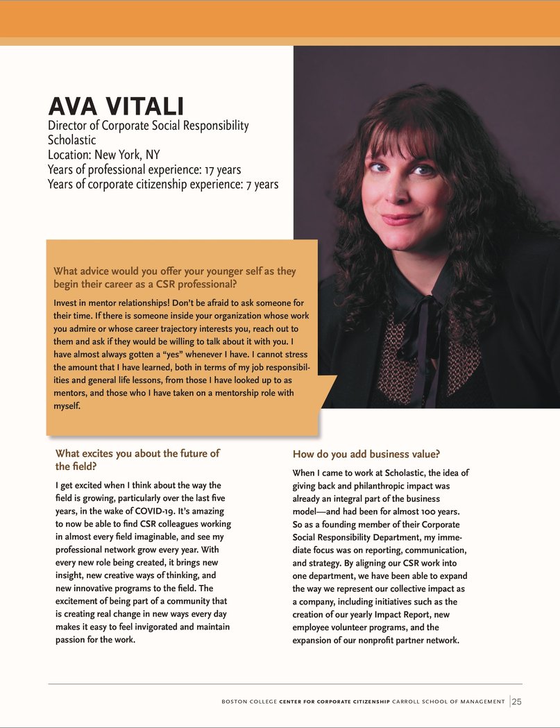 avadigs's tweet image. I feel really honored to share that I have been featured in the 2024 @BCCCC Profile of the Professionals. I feel very lucky to be able to do the role I do at @Scholastic. As always, I am looking forward to continuing to learn and grow over the years to come.