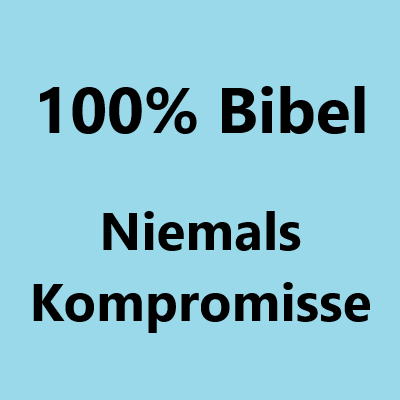 Wir leben in einer Zeit der zunehmenden Kompromisse. Für falschen Frieden mit unheilig lebenden Menschen verzichten wir zunehmend auf die Wahrheit. Doch wer Kompromisse eingeht, wird leider immer zum Diener der Finsternis. Deshalb: 100% Bibelgehorsam, 0% Abweichung, Amen!