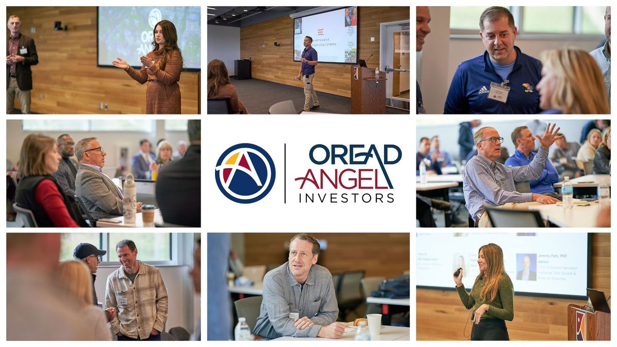 We're so excited to announce that members of the Oread Angel Investors network invested $570,000 in Jayhawk-affiliated startups after its inaugural pitch event! A huge thank you to the network members and our partners who made this a reality: kuip.info/4h9PZeJ