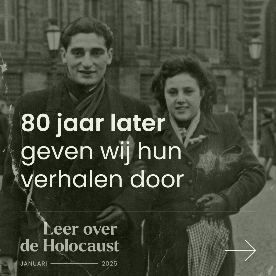 Vandaag lanceren wij de landelijke campagne ‘Leer over de Holocaust' om aandacht te vestigen op het belang van Holocausteducatie. Het is essentieel dat de herdenking van de Holocaust een centrale plek behoudt in onze Nederlandse samenleving. Zie: leeroverdeholocaust.nl