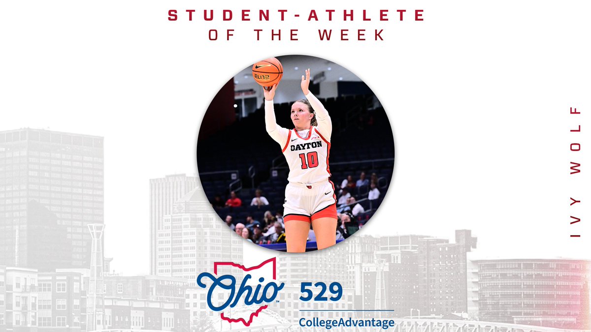 .<a href="/DaytonMBB/">Dayton Basketball</a>'s Malachi Smith, <a href="/DaytonWBB/">Dayton Women's Basketball</a>'s Ivy Wolf Honored As <a href="/Ohio529Plan/">ohio529plan</a> Student-Athletes Of The Week

bit.ly/4gKT98V // #GoFlyers