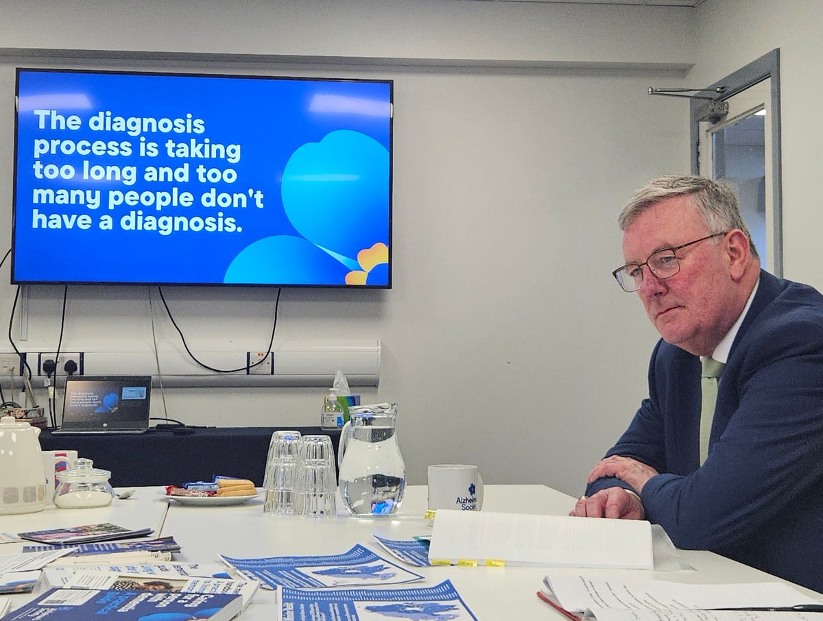 Alzheimer's Society Campaigns (@alzsoccampaigns) on Twitter photo We were pleased to welcome the Health Minister to our Belfast office today. With dementia cases in NI projected to rise by 51% by 2040, urgent action is needed. We look forward to working with <a href="/healthdpt/">Department of Health</a> and the SPPG to drive transformation in dementia care and support. We were pleased to welcome the Health Minister to our Belfast office today. With dementia cases in NI projected to rise by 51% by 2040, urgent action is needed. We look forward to working with <a href="/healthdpt/">Department of Health</a> and the SPPG to drive transformation in dementia care and support.