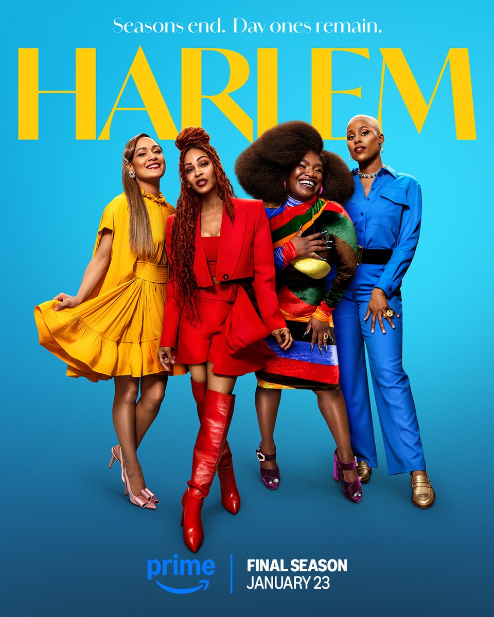 Y’all ain't seen nothin yet. Harlem Season 3 premieres January 23rd.