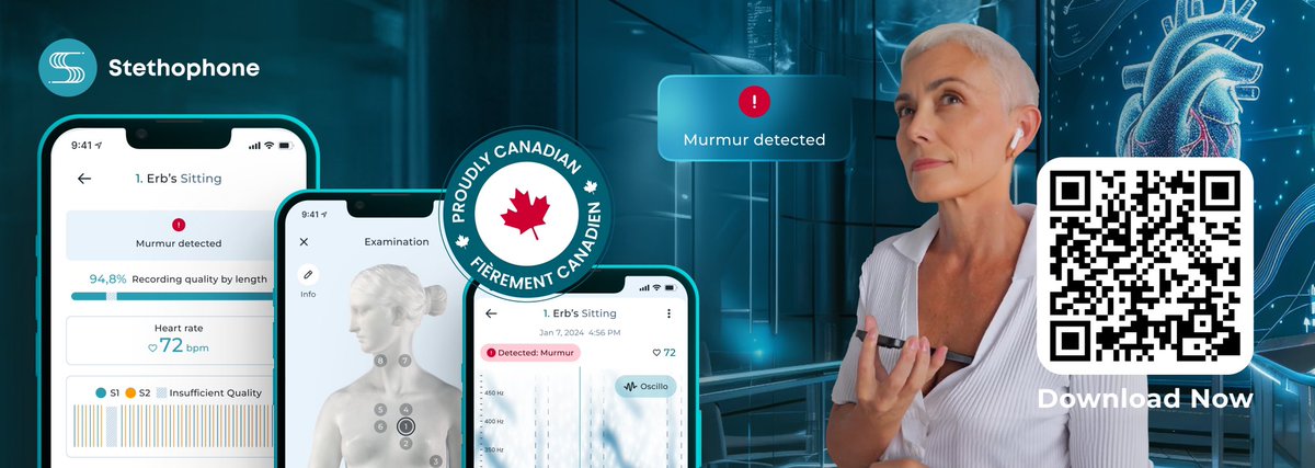 halifaxchamber.com/business-voice… 

👆Check out this feature in Halifax Chamber of Commerce's Business Voice to see how we're revolutionizing heart health care! #stethophone #healthcare #canada