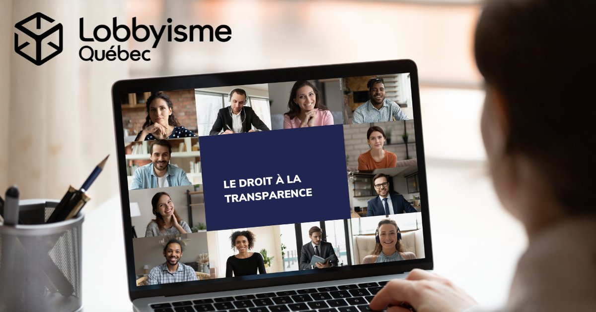 Lobbyisme Québec tweet media