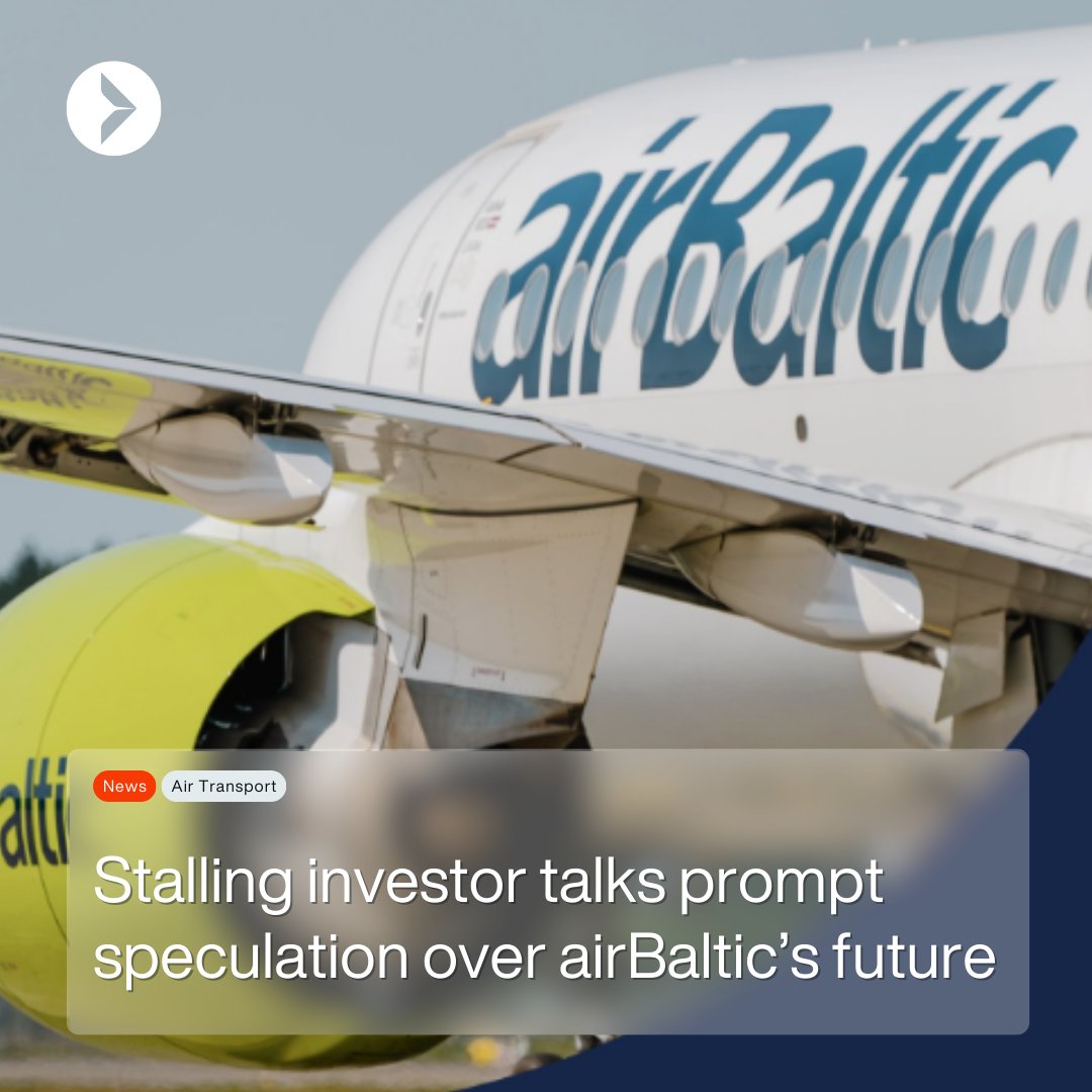 Chairman of airBaltic’s supervisory board Klavs Vasks has speculated a potential public bail-out for the Latvian national airline may be on the cards.

Full story: aerospaceglobalnews.com/news/stalling-…
