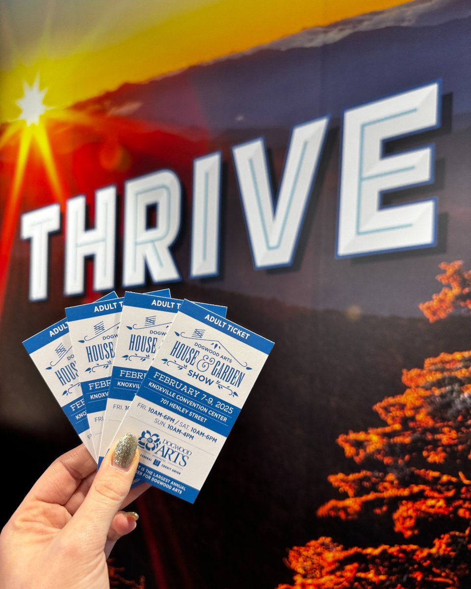 Get discounted tickets for the <a href="/dogwoodarts/">Dogwood Arts</a> House &amp; Garden Show at any ORNL FCU location! 🎟️ Get inspiration and shop around on February 7–9 at the <a href="/KnoxConvCenter/">Knoxville Convention Center</a>. Interact with vendors, learn from pros, and explore unique finds from local artisans.

 bit.ly/3uz7S1r