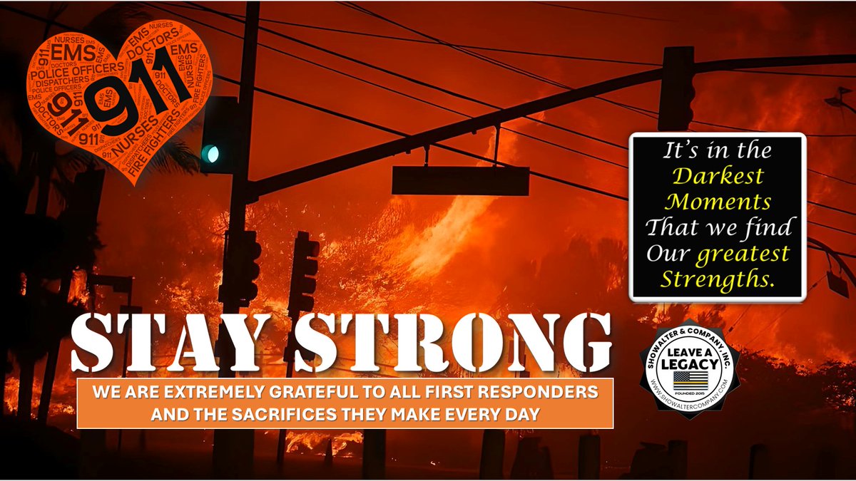 Our thoughts are with all of the first responders - you are real hero's 📷📷📷