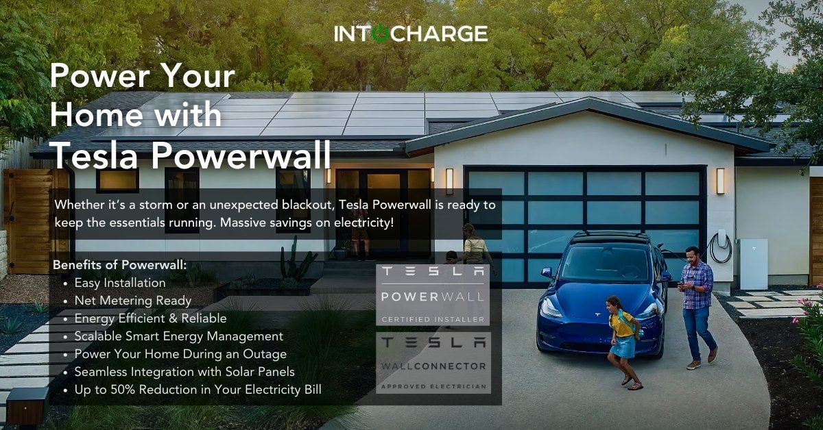 intocharge's tweet photo. Keep your home powered, reduce electricity bills and embrace sustainable energy solutions with Tesla Powerwall.

INTOCHARGE is your trusted partner for energy independence and smart management.

#INTOCHARGE #TeslaPowerwall #RenewableEnergy #BackupPower #SmartHome #EnergySavings https://t.co/WYw9vhtobm