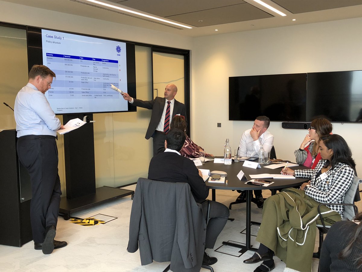 Our next Masterclass Cargo Insurance is coming up from 25-28 March in London! Join us and register here: iumi.com/education/mast…