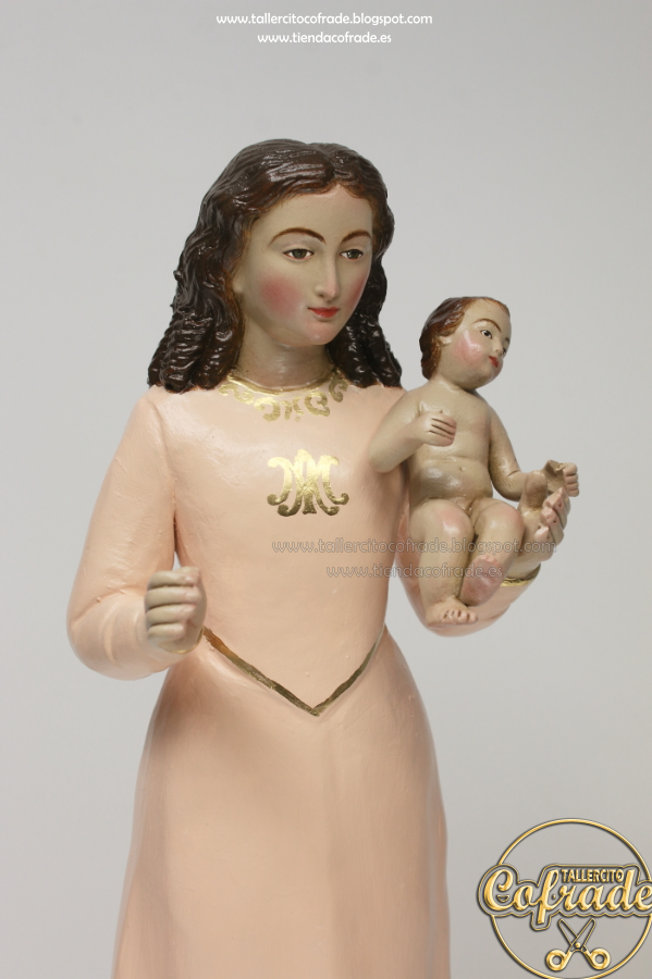 Virgen de gloria de 25 cm estilo Murcia en terracota
tallercitocofrade.blogspot.com/2025/01/virgen…