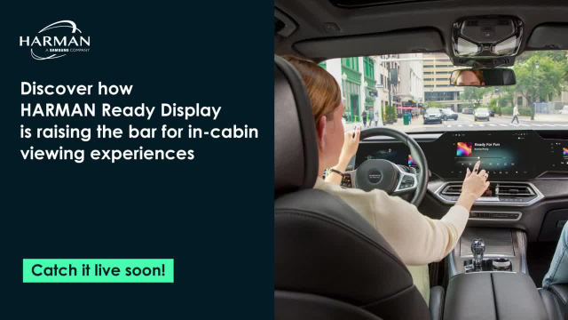 srii8's tweet photo. Ready to see how HARMAN Ready Display, co-developed by Samsung, is changing in-cabin experiences? Think stunning visuals, smart performance and eco-friendly design. Join Shilpa D. and Oisin Lunny is at CES 🇺🇸 for a quick LinkedIn Live... #HARMANemployee https://t.co/COxqhUDddB https://t.co/BzneuBl55d