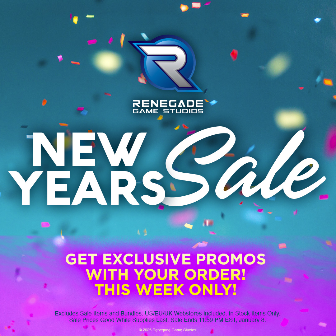 Don't miss out! The Renegade New Years Sale ends tonight at 11:59pm ET! ⏰

Shop All Games 👉 brnw.ch/21wPJZ7