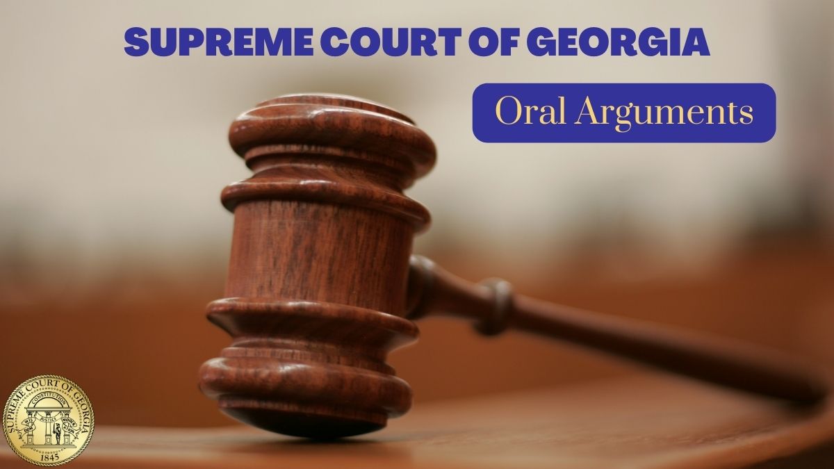 The Supreme Court of Georgia will hear oral arguments this month in two cases on Tuesday, Jan. 14, ow.ly/kwbQ50UBWU0 and in another two cases on Wednesday, Jan. 15, ow.ly/lCkh50UBWU2