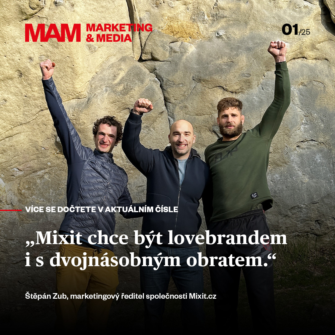 Mixit zažívá nečekaný růst, přesto si zachovává svůj důraz na kvalitu a rychlost. 

📰 V celém znění pouze v MAM 01/2025 👉 mam.mam.cz/01-2025/strana…

👀 Malá ochutnávka zde 👉 mam.cz/novinky/zadava…