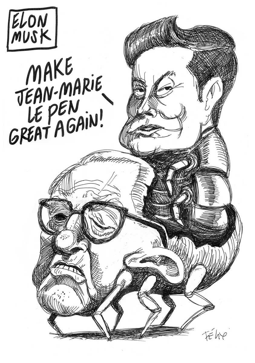 Le dessin du jour, par #Félix