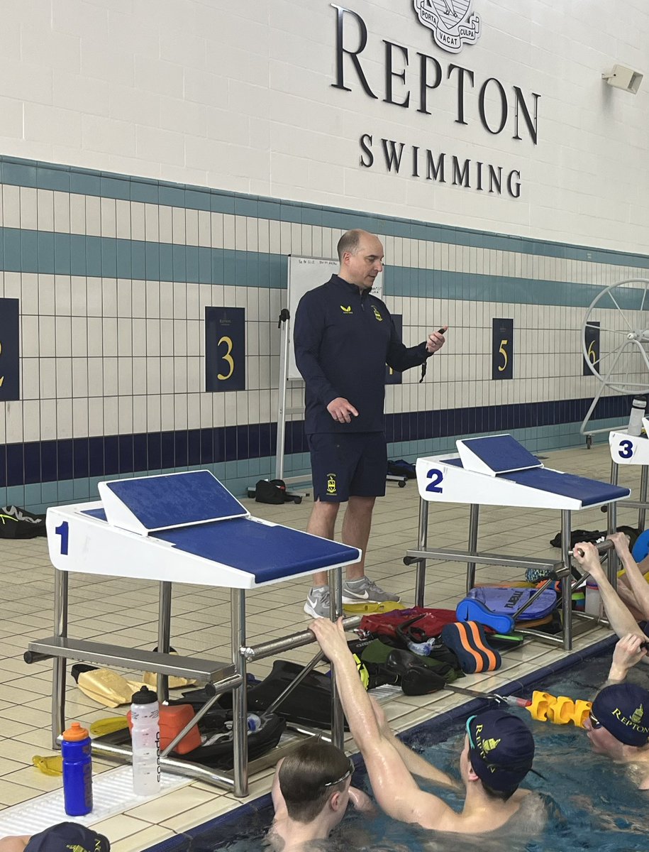 We are delighted to welcome our new Director of Swimming, Jamie Main, to Repton. Jamie has been poolside with multiple squads this week, having joined us from the Aquatics GB 🇬🇧 National Performance Centre in Bath. 
We look forward to seeing Jamie’s impact at Repton!
