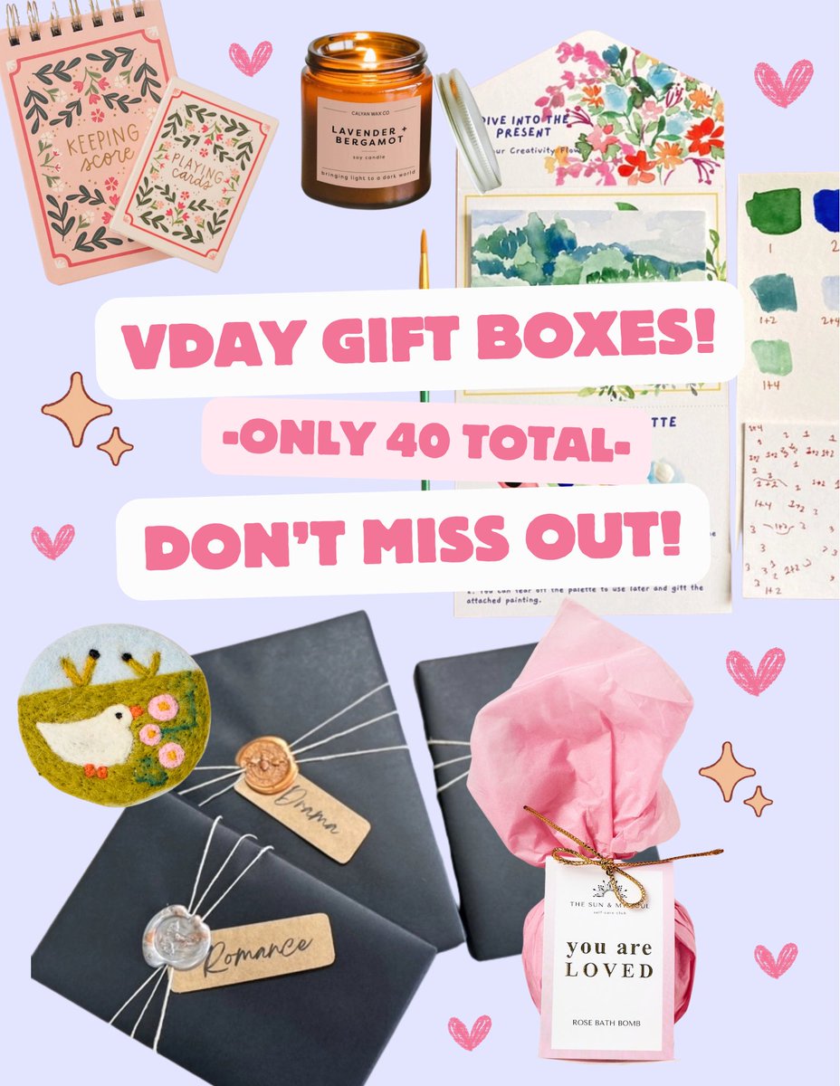 TTInventory curated boxes sneak peek- hoping to release at the end of the month!! 💕💘🌷 #shopsmall #valentinesday