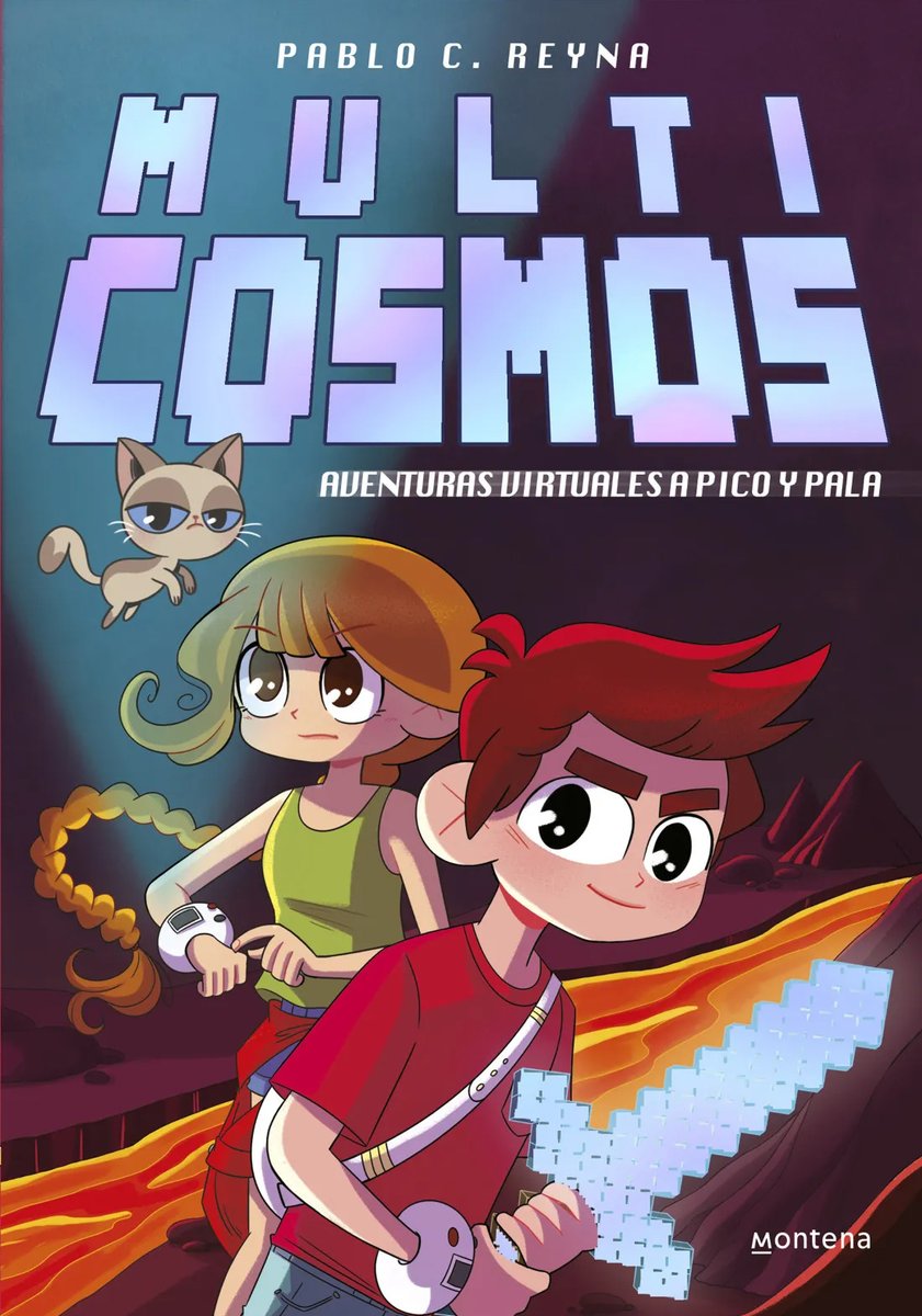 PabloCReyna's tweet image. La cubierta es la misma y no es la misma, para trasladar esa versión 2.0 del universo #MultiCosmos: mismos libros, pero renovados. En el interior hay más ilustraciones, texto actualizado y un rediseño para esta nueva época. Volver a trabajar con @lujus ha sido un lujazo.
