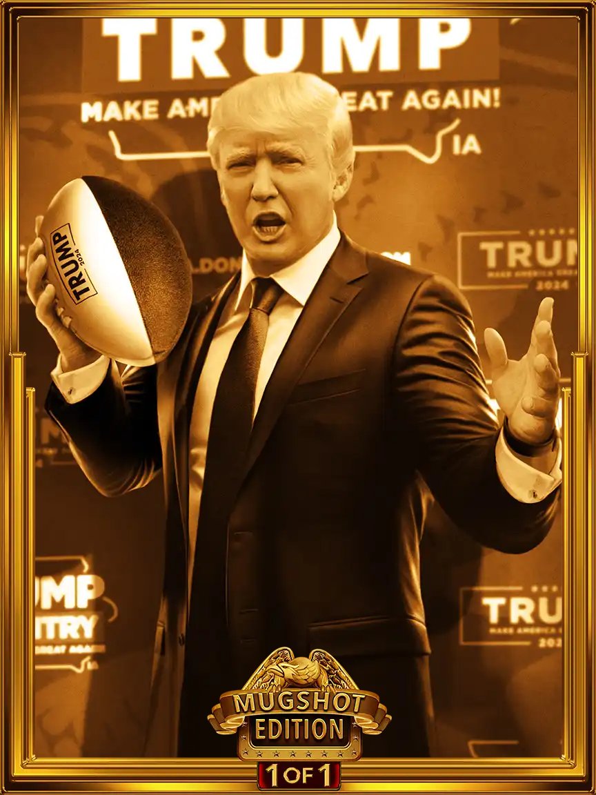 Vincent (Cryptolution) 👑 (@cryptolution101) on Twitter photo 🚨JUST IN: First <a href="/realDonaldTrump/">Donald J. Trump</a> Bitcoin Digital Card just sold for 0.0888 $BTC ($8,377.66) on secondary 🟧 🚨JUST IN: First <a href="/realDonaldTrump/">Donald J. Trump</a> Bitcoin Digital Card just sold for 0.0888 $BTC ($8,377.66) on secondary 🟧
