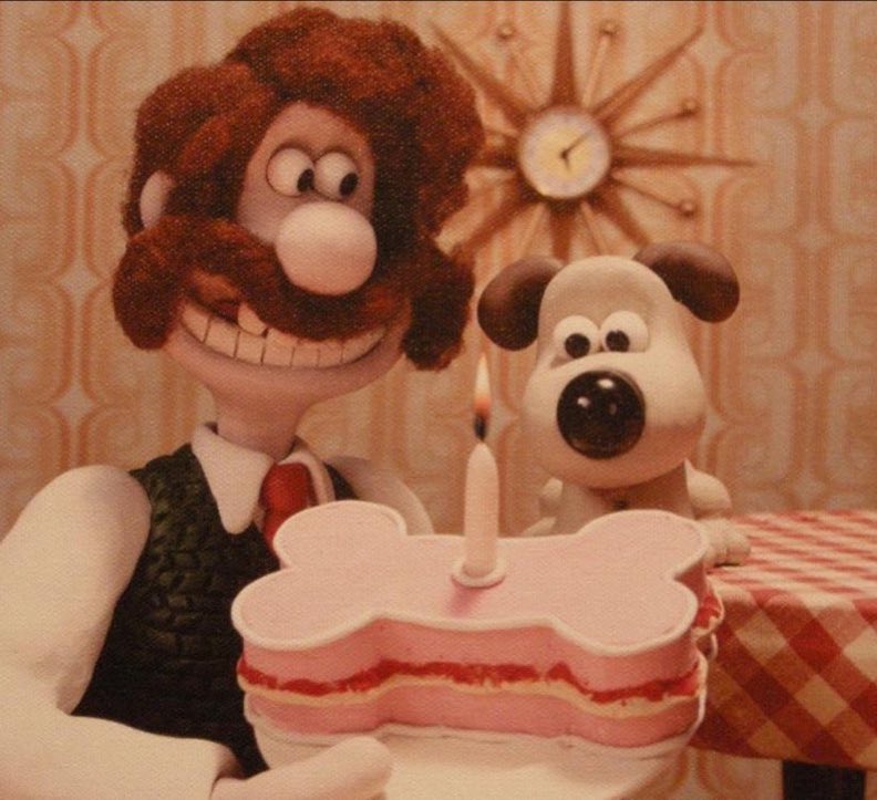 Your timeline has been blessed by baby Gromit.