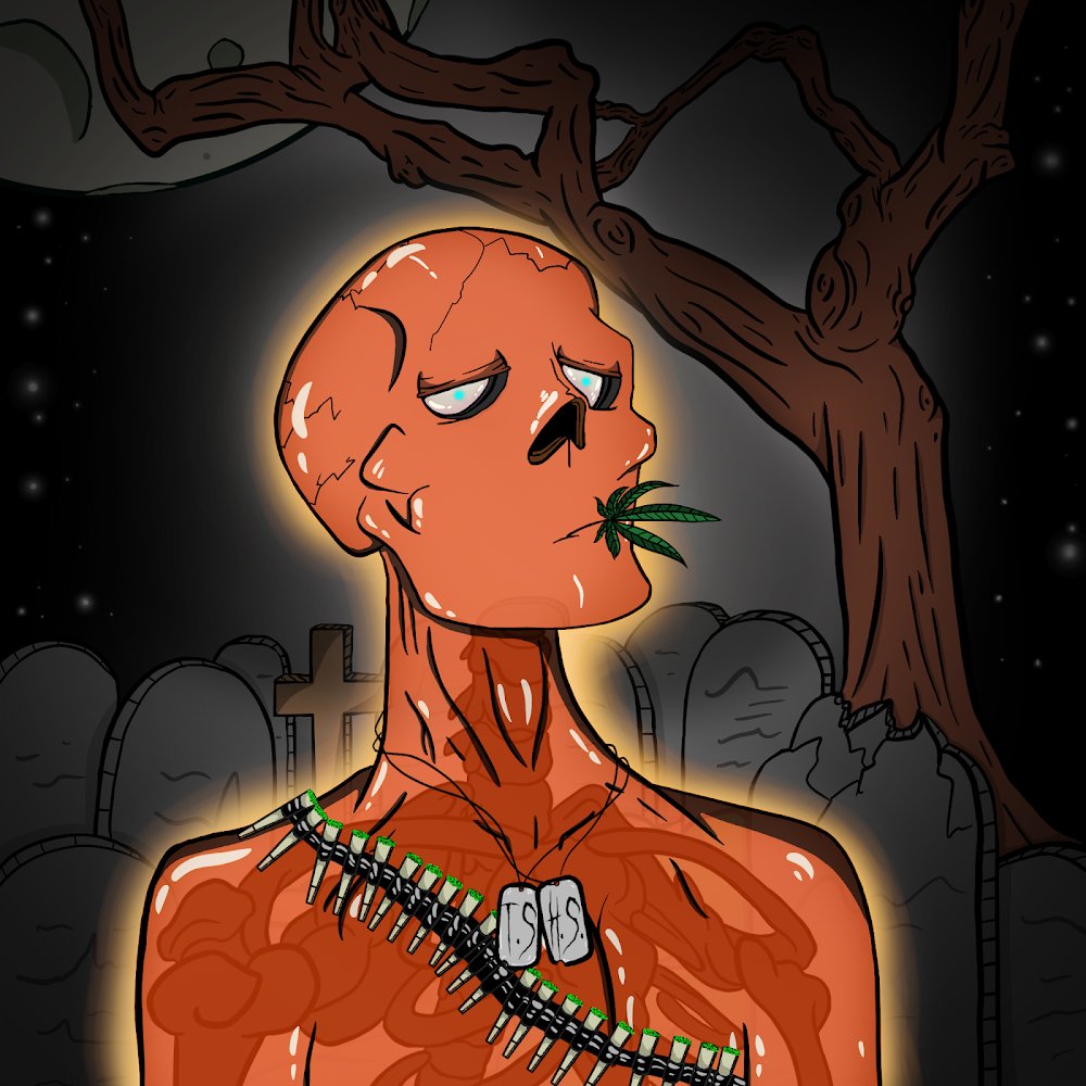 Dylan (@cattywompusx) on Twitter photo Day 5 of posting a skelly a day until we hit mint price! I absolutely love this project. Lffffbone!!!!!
<a href="/TombStonedHS/">TombStoned</a> Day 5 of posting a skelly a day until we hit mint price! I absolutely love this project. Lffffbone!!!!!
<a href="/TombStonedHS/">TombStoned</a>