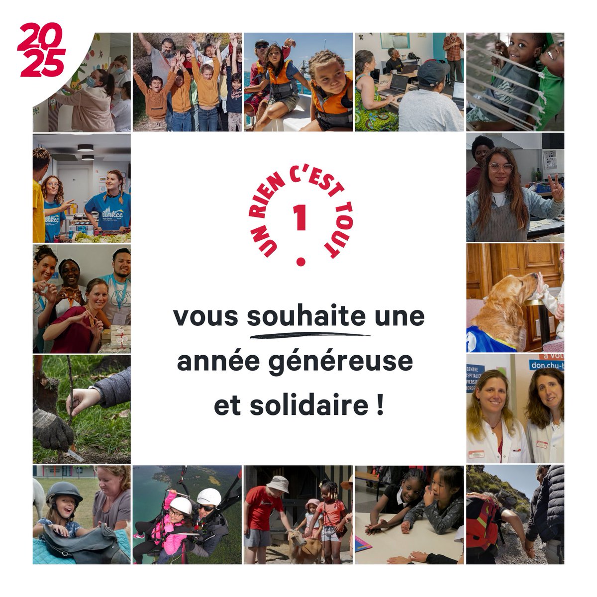 Un Rien C'est Tout (@unriencesttout) on Twitter photo 🫶À nouveau cette année, œuvrons ensemble pour plus de #solidarité !
❤️En 2024 grâce à vous, des milliers d’enfants et de personnes fragilisés ont bénéficié d’un petit geste qui change tout avec <a href="/UnRienCestTout/">Un Rien C'est Tout</a>.
✨En 2025, faisons encore mieux pour le bien de tous ! 🫶À nouveau cette année, œuvrons ensemble pour plus de #solidarité !
❤️En 2024 grâce à vous, des milliers d’enfants et de personnes fragilisés ont bénéficié d’un petit geste qui change tout avec <a href="/UnRienCestTout/">Un Rien C'est Tout</a>.
✨En 2025, faisons encore mieux pour le bien de tous !