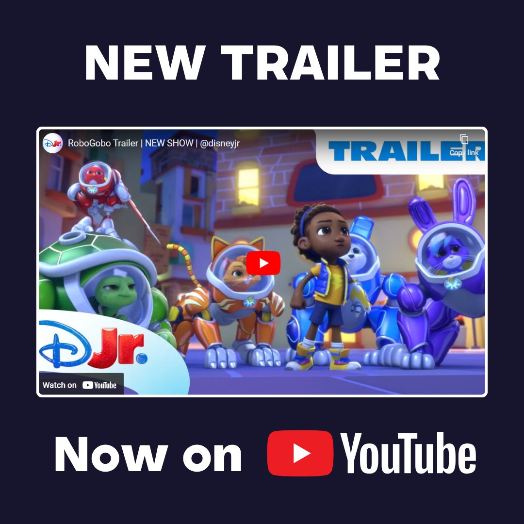 Meet Dax, Allie, Booster, Hopper, Shelly and Wingo! Watch RoboGobo on Disney Jr. January 17th!

▶️ Watch it now:
brownbagfilms.com/labs/entry/rob…