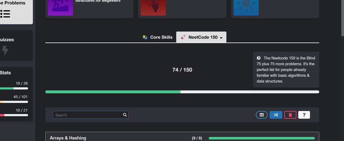 __ritik_741's tweet image. 🚀 Day 68 & 69 of #150dayslevelup:
1️⃣ Solved LQTD! ✅
2️⃣ Tackled 8️⃣ questions from NeetCode 150—current progress: 74/150 📈
3️⃣ Studied about docker 🐳
4️⃣ Made strides in my Spring Boot project 💻✨
#development #NeetCode150 #SpringBoot #Docker