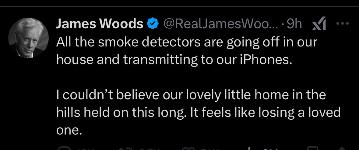 Papi Bébé Le Strange (@papi_b_dubs) on Twitter photo Dear <a href="/RealJamesWoods/">James Woods</a>,
I’m sure “thoughts and prayers” will work this time, right James? 😉
🎶 Hey, you might need a raincoat
Shakedown
Dreams walking in broad daylight
365 degrees
Burning down the house” Dear <a href="/RealJamesWoods/">James Woods</a>,
I’m sure “thoughts and prayers” will work this time, right James? 😉
🎶 Hey, you might need a raincoat
Shakedown
Dreams walking in broad daylight
365 degrees
Burning down the house”