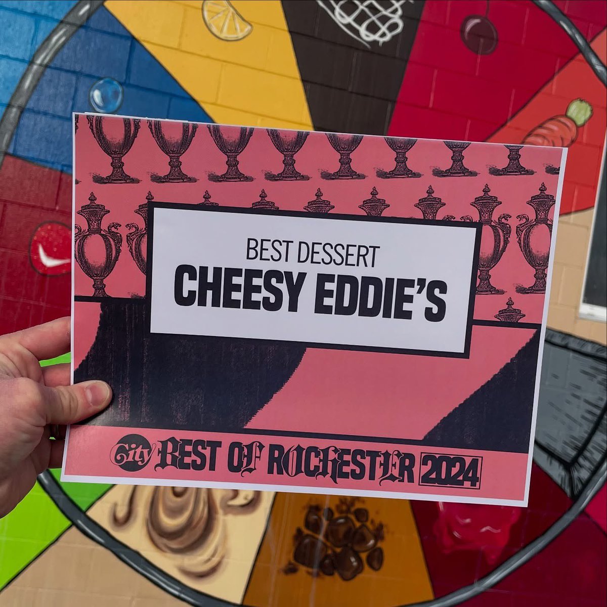 Thank you, Rochester!! This recognition &amp; your continued support means so much to us. None of this would be possible without our incredible team! Their dedication, work ethic &amp; passion are truly what make our desserts the best!!