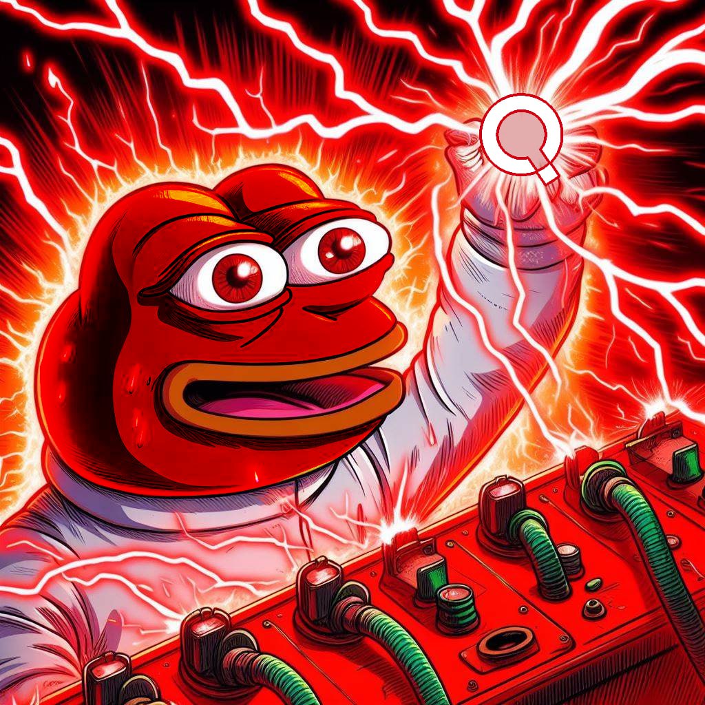 Someone asked: "Why is this frog red?"

Because green couldn’t handle the speed of Quai Network. ⚡🐸

What do you think, fam? Agree or nah? 🧐🔥