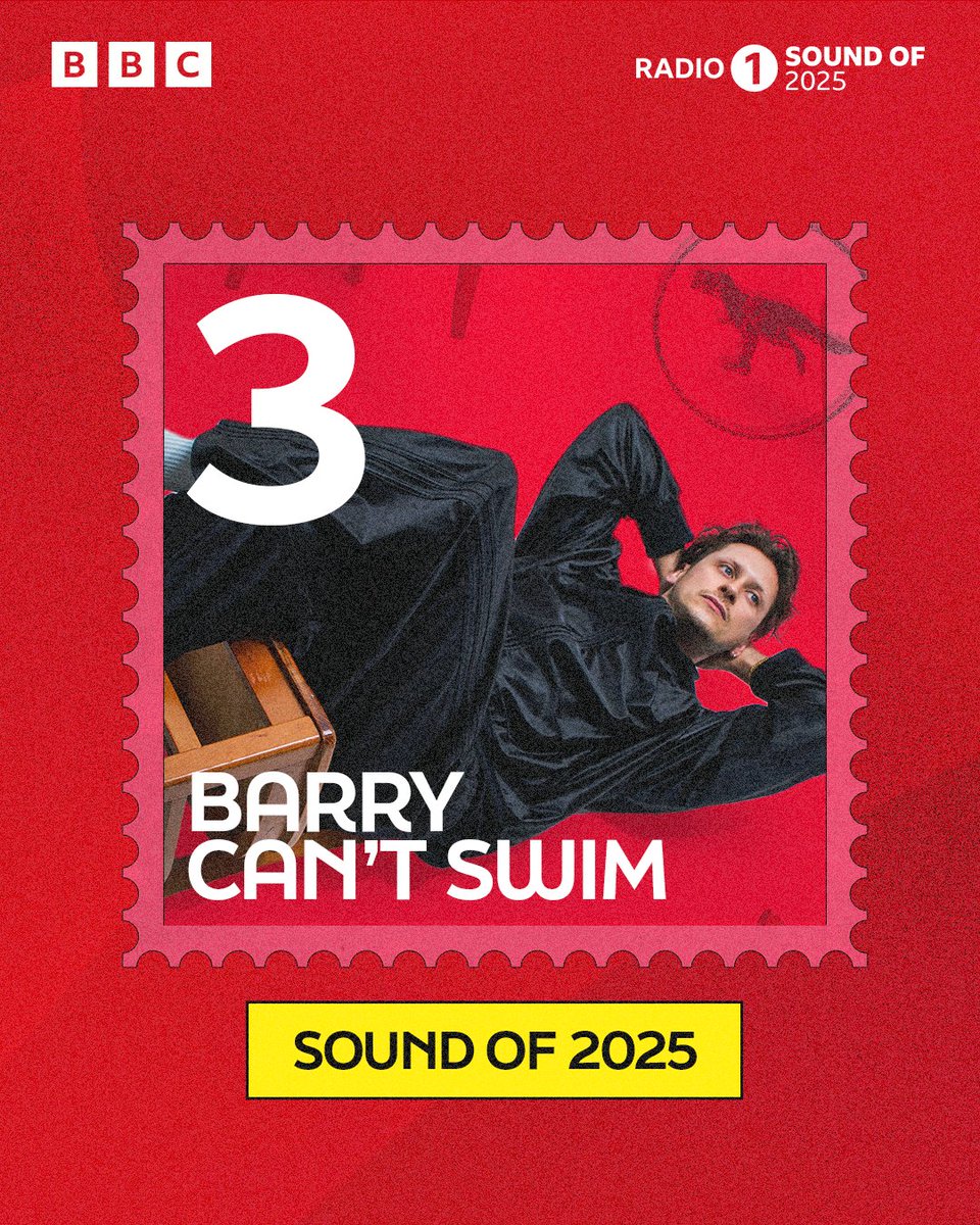 Barry Can't Swim is making waves! 🌊

#SoundOf2025