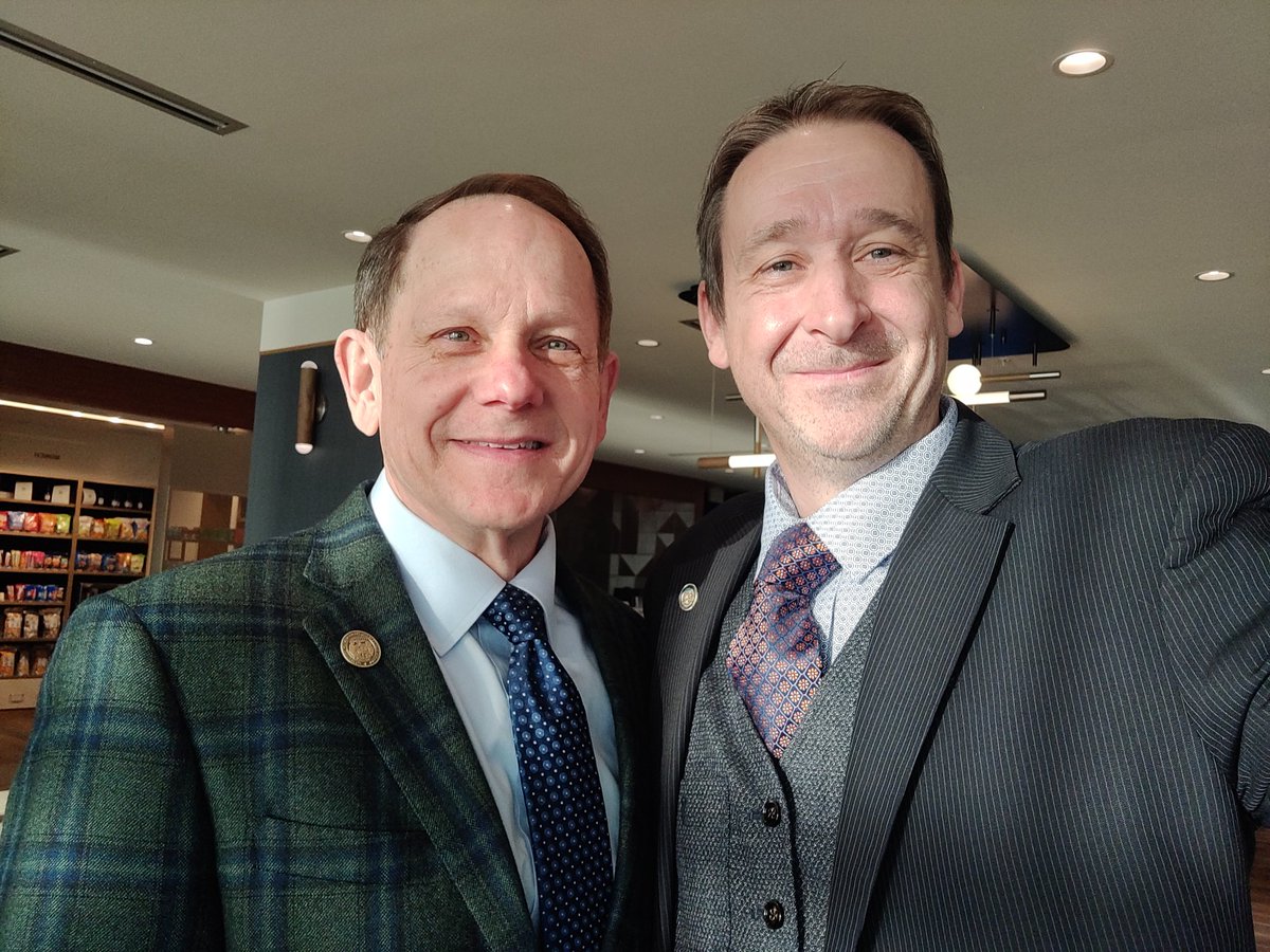 Great to start this momentous day with one of my best mentors, Francis Slay, longest serving Mayor in St. Louis history.