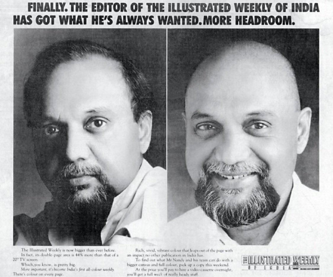 Vaibhav Vishal (@ofnosurnamefame) on Twitter photo For us small town kids of late 80s/ early 90s, Illustrated Weekly was the bona fide source of cool, with its varied topics and a fun, carefree approach to journalism, led by the brilliant <a href="/PritishNandy/">Pritish Nandy</a>. Thank you for shaping us into what we were to become, sir. God bless! For us small town kids of late 80s/ early 90s, Illustrated Weekly was the bona fide source of cool, with its varied topics and a fun, carefree approach to journalism, led by the brilliant <a href="/PritishNandy/">Pritish Nandy</a>. Thank you for shaping us into what we were to become, sir. God bless!
