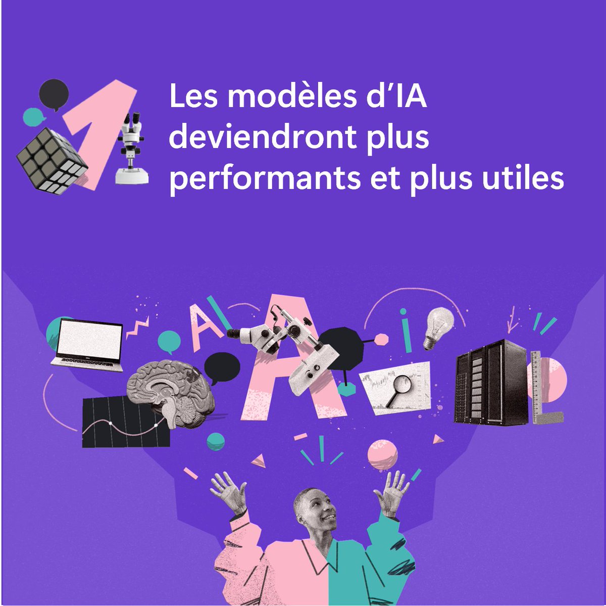 Chaque semaine, découvrez une tendance incontournable de l’IA en 2025. On commence avec les modèles d'IA : en 2025, ils offriront des capacités avancées de raisonnement, boostant les progrès en science, droit et médecine grâce à des données de qualité et au post-entraînement.