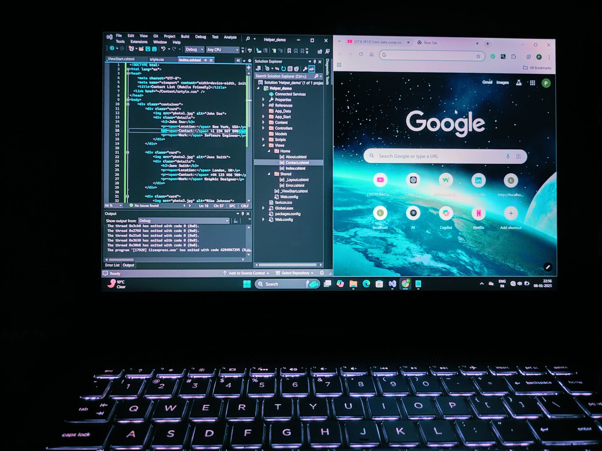 a5bb0e1906e7405's tweet image. Something is cooking 🔪 #webdevexperts #nightcode #python