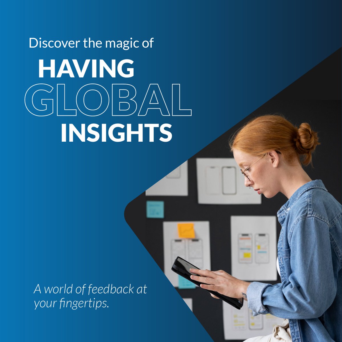 Userlytics's tweet image. 🌍 Feedback without borders!

2M participants. 150+ countries. Endless insights. 🎯
Find your perfect audience with advanced filters.
✨ The magic of global testing starts here.

#UXResearch #UserTesting #GlobalInsights