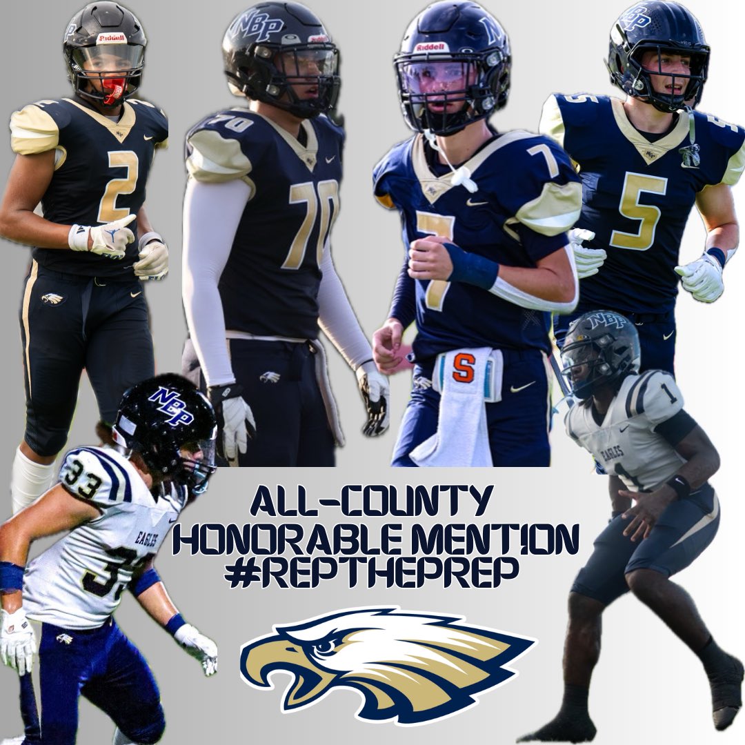 Congratulations to the 6 players from our team who earned All-County Honorable Mention this past season! Your hard work and leadership, both on and off the field haven’t gone unnoticed.