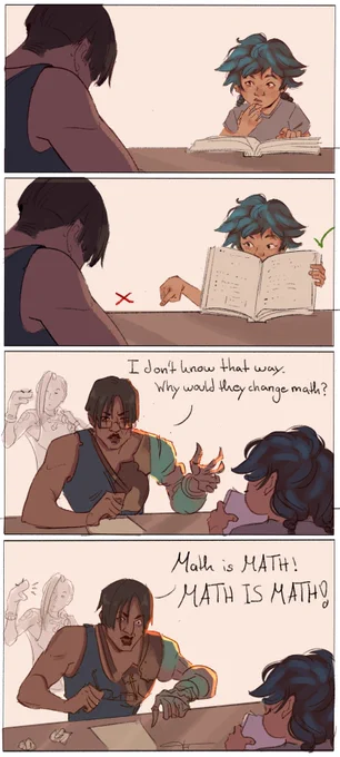 When dad sevika helps with homework

#arcane #sevika #isha 