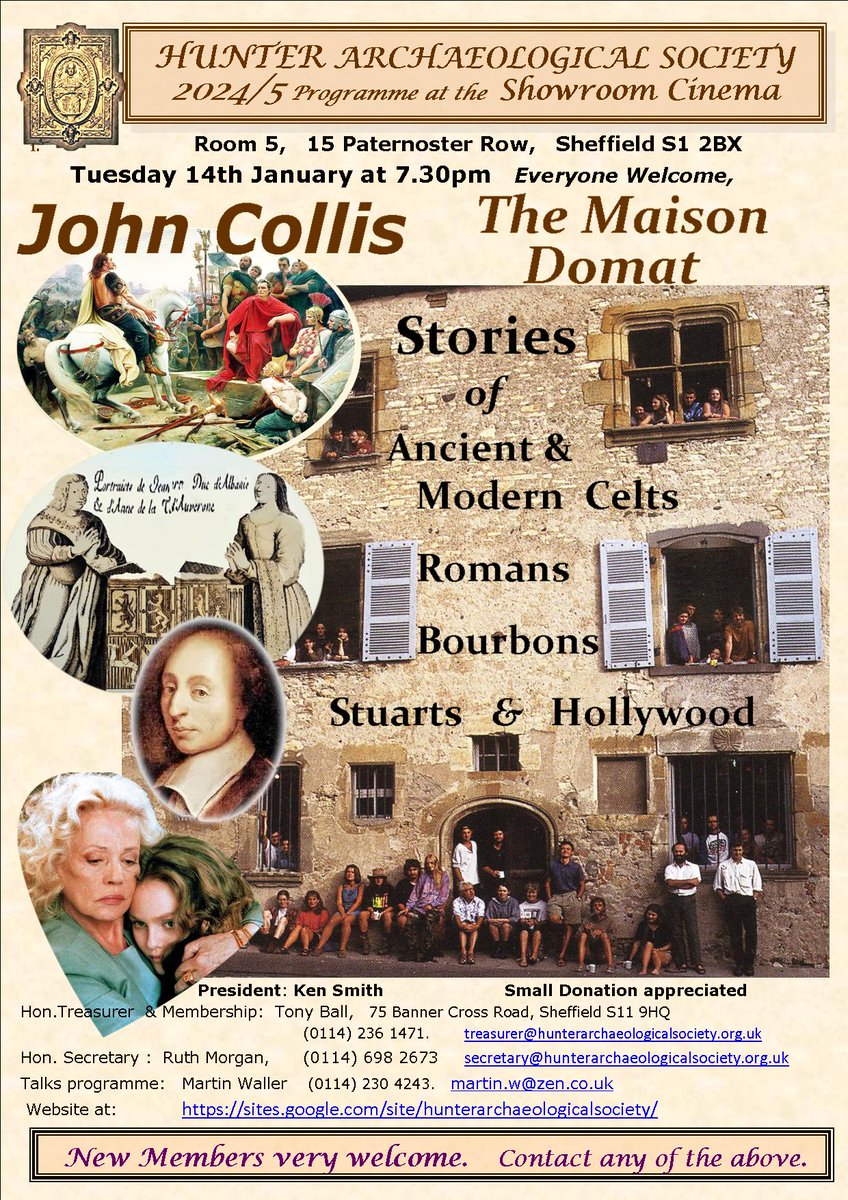 Hunter Archaeological Society (@hunterarchsoc) on Twitter photo Unfortunately, due to illness, John Collis is unable to present this planned talk. A replacement event will  be posted shortly. Unfortunately, due to illness, John Collis is unable to present this planned talk. A replacement event will  be posted shortly.