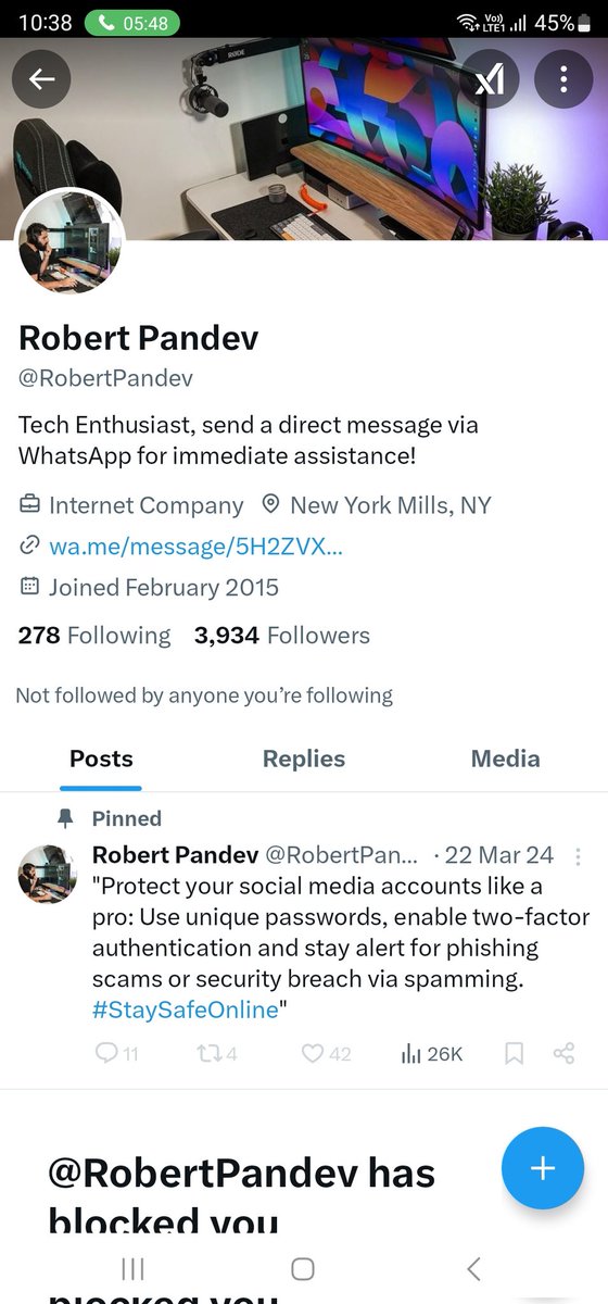 naveenonlive's tweet image. This person (@RobertPandev) has scammed me, taking $89 and $182. I strongly advise against making any deals with them. 
Contact details of frauder:
Phone: +17162951832
Email: robertpandev8@gmail.com

@TwitterSupport @Safety @CyberDost
#ReportScam #FraudAlert #TwitterSupport