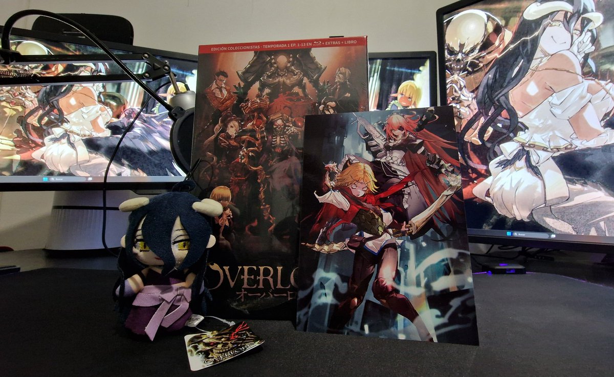 MomonKun_'s tweet photo. 🎁 SORTEO EXCLUSIVO 🎁
Por el estreno de Overlord: El Reino Sagrado en cines con mis amigos de @SelectaVision sorteamos:
- Edición coleccionista T1 de Overlord
- Peluche exclusivo de Albedo
¿Cómo participar?
1️⃣ RT
2️⃣ Sigue a @SelectaVision y @MomonKun_
3️⃣ Menciona 1 amigo
*Sólo España*
*Hasta el 17/01/25*