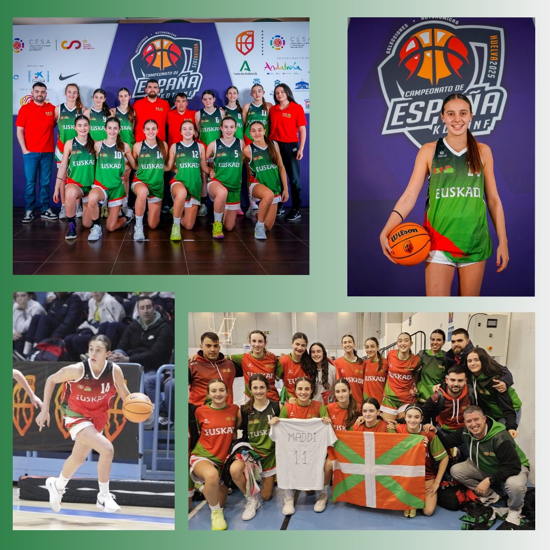 Euskadik 5. postua lortu du Selekzioen autonomikoen Espainiako Txapelketan, Patroko jokalari Nerea Salgadok papera oso nabarmena izan duela. Maddi Barrio, txapelketan egon arren, lesio baten ondorioz ezin izan zuen parte hartu. Zorionak!!