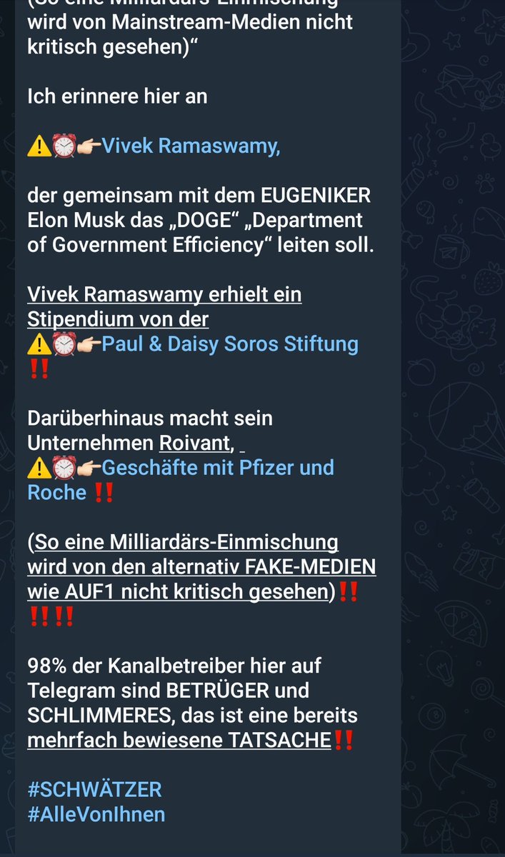 Wenn auf Telegram der <a href="/MagnetStefan/">Stefan_Magnet</a> von  <a href="/AUF1TV/">AUF1</a> wie ein Mitglied der Antifa aussieht, weißt du, du bist richtig. 🥶